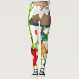 Leggings de Natal divertidas!