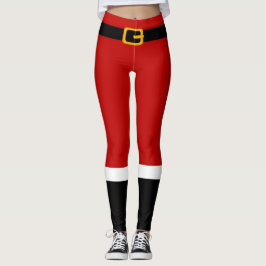 Leggings de Natal do Santa Claus