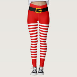 Leggings de Natal do Santa Claus