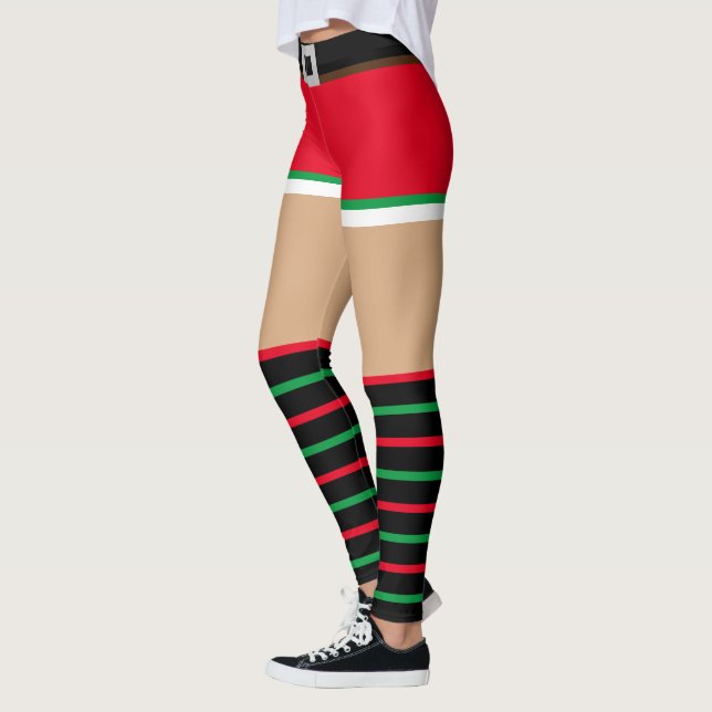 Leggings de Natal Festivas (Esquerda)