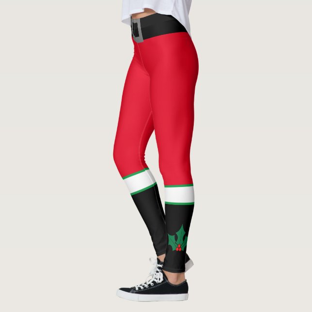 Leggings de Natal Festivas (Esquerda)