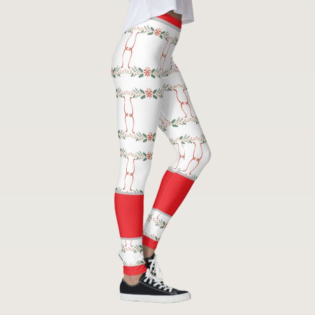 Leggings de Natal Fofos (Direita)
