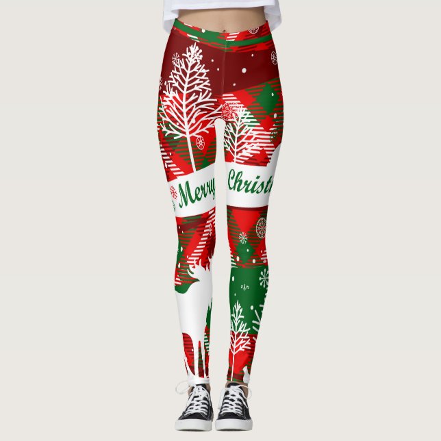 Leggings de Natal muito bonitas (Frente)
