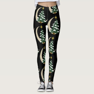 Leggings de Natal para Meninas e Mulheres