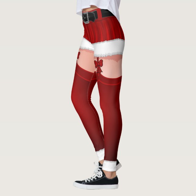 Leggings de natal recheadas (Esquerda)