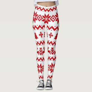 Leggings de Natal ruins