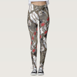 Leggings de Natureza de Gambá