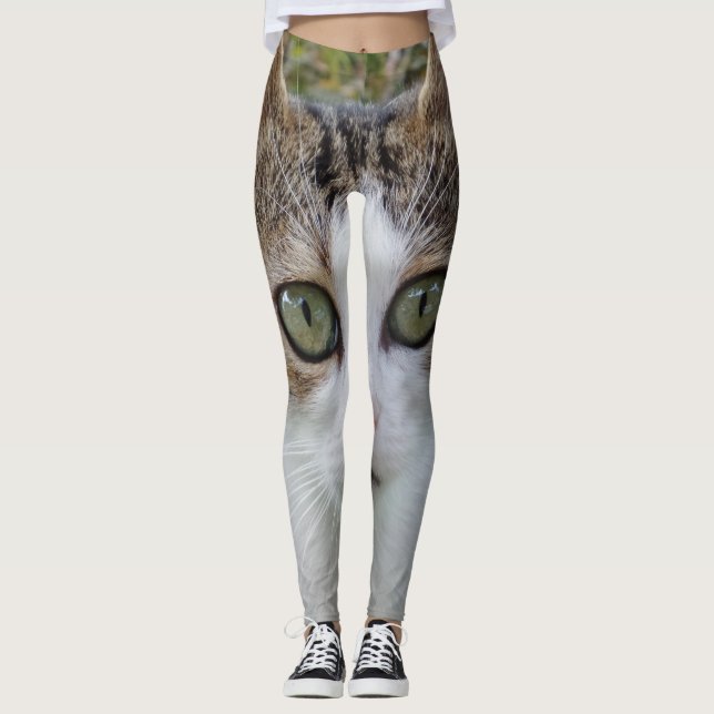 Leggings de olhos de gato (Frente)