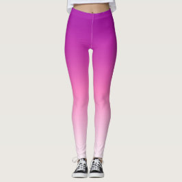 Leggings de Ombre de tendências modernas