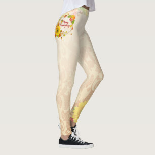 Leggings de opções de imagem 13A para Ação de Graç