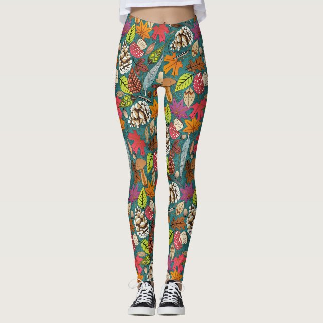 leggings de outono (Frente)