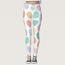 Leggings de ovos de Páscoa