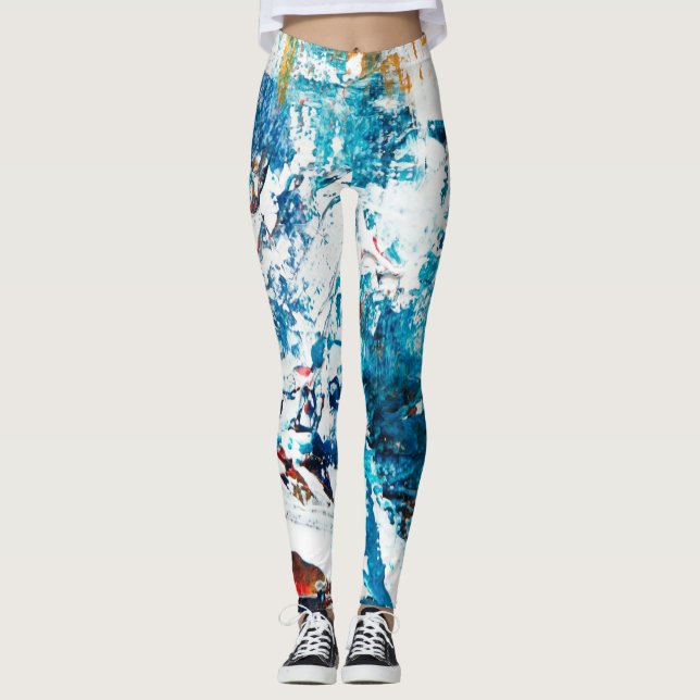 Leggings de padrão (Frente)