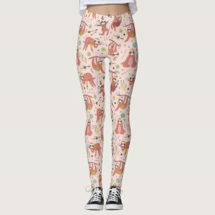 Leggings de padrão de inclinação