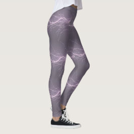 Leggings de padrão de raios
