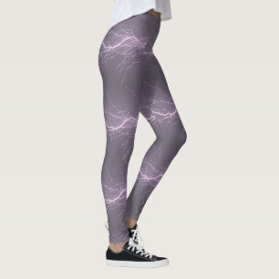 Leggings de padrão de raios
