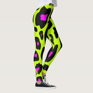 Leggings de padrão leopardo da Trendy 80