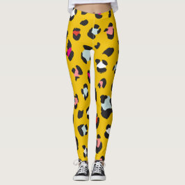 Leggings de padrão leopardo da Trendy 80