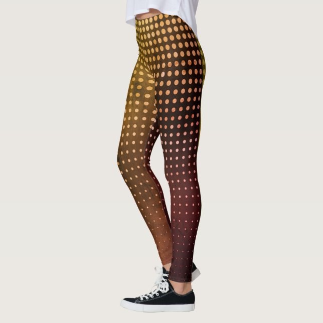 Leggings de padrão metálico (Esquerda)