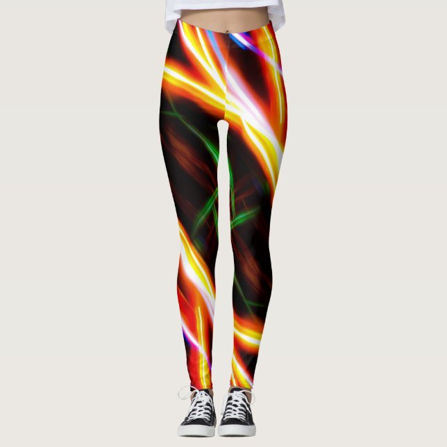 Leggings de padrões (Frente)