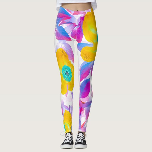 Leggings de padrões (Frente)