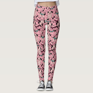 Leggings de padrões de cães