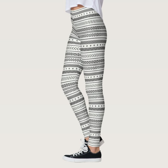 Leggings de padrões nativos americanos (Esquerda)