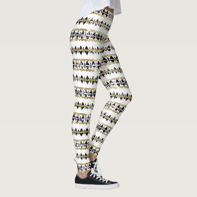 Leggings de padrões nativos americanos (Direita)