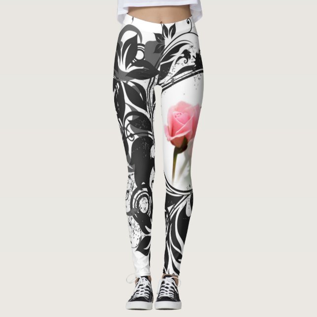 leggings de padrões novas por mulheres (Frente)