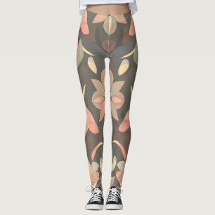 Leggings de padrões vibrantes - Órgãos elegantes