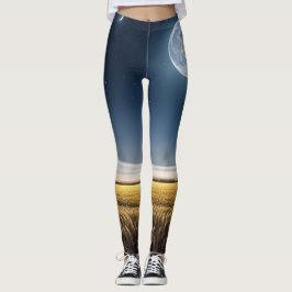 Leggings de Paisagem Únicas