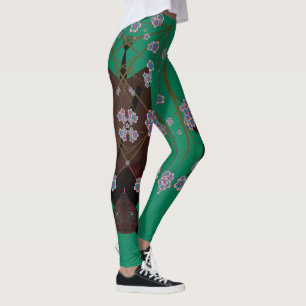 Leggings de pancada de raposa