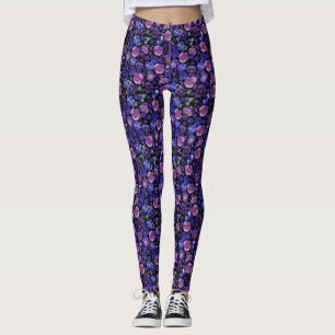 Leggings de Panteras e Azuis