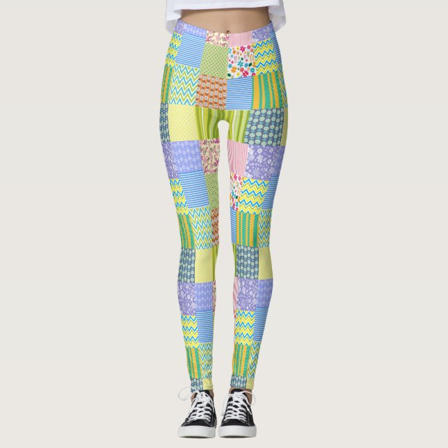 Leggings de patch (Frente)