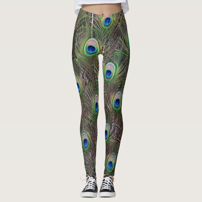 Leggings de Pavão (Frente)