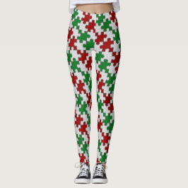 Leggings de peças de pintura de festas