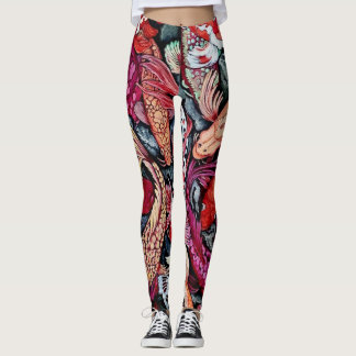 Leggings de Peixes Koi