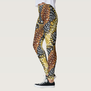 Leggings de penas faisões de Reeve - Design 2
