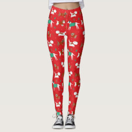 Leggings de Pet de Sweater Feia de Natal