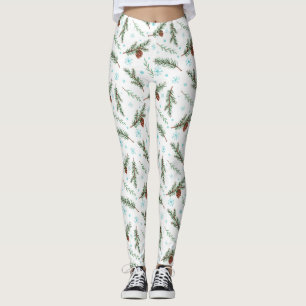 leggings de pinecone invernal