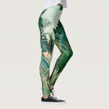 Leggings de pintura a óleo clássicas