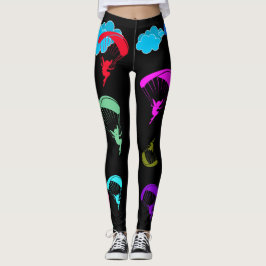 Leggings de Pixie Coloridas Pretas