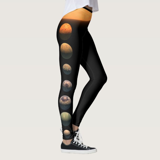 Leggings de Planetas da Galáxia (Direita)