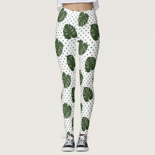 Leggings de Planta Tropical Monstera