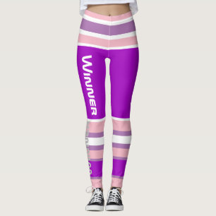 Leggings de Poder com Listras Funky