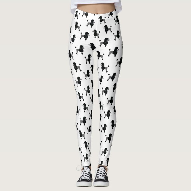 Leggings de Poodle (Frente)