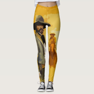 Leggings de Pop de Arte do Outlaw Mexicano