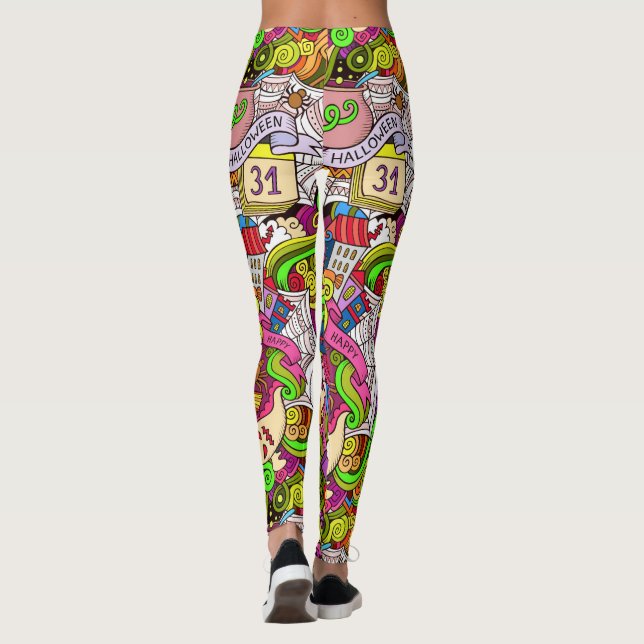 Leggings de Pop de Halloween (Verso)