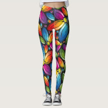 Leggings de Pop de Zazzle e Bold