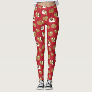 Leggings de porcos da Guiné